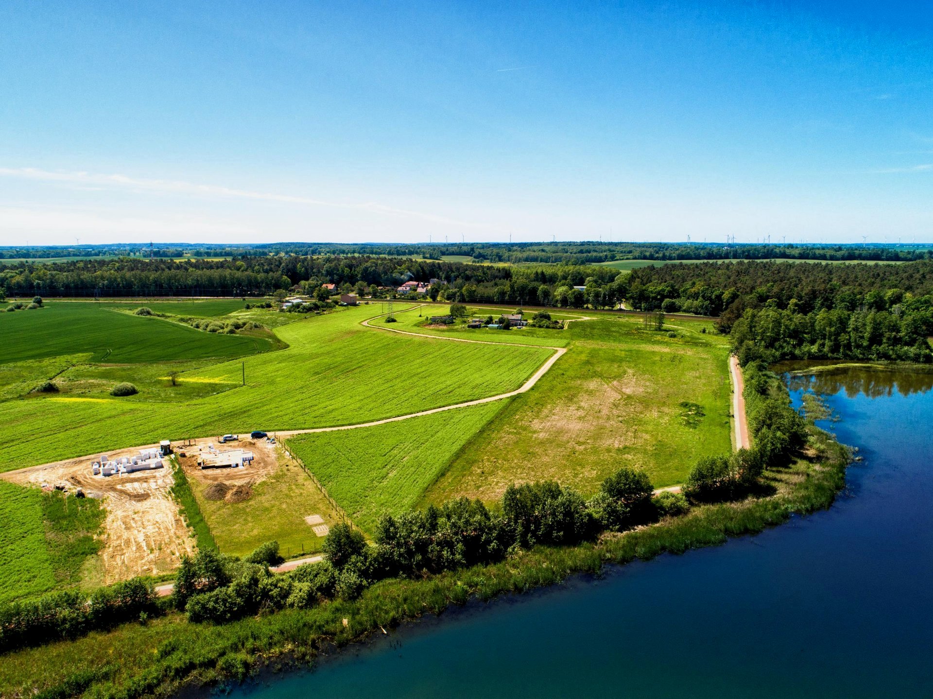 Działki na sprzedaż przy jeziorze - Iława w warmińsko-mazurskiem.
