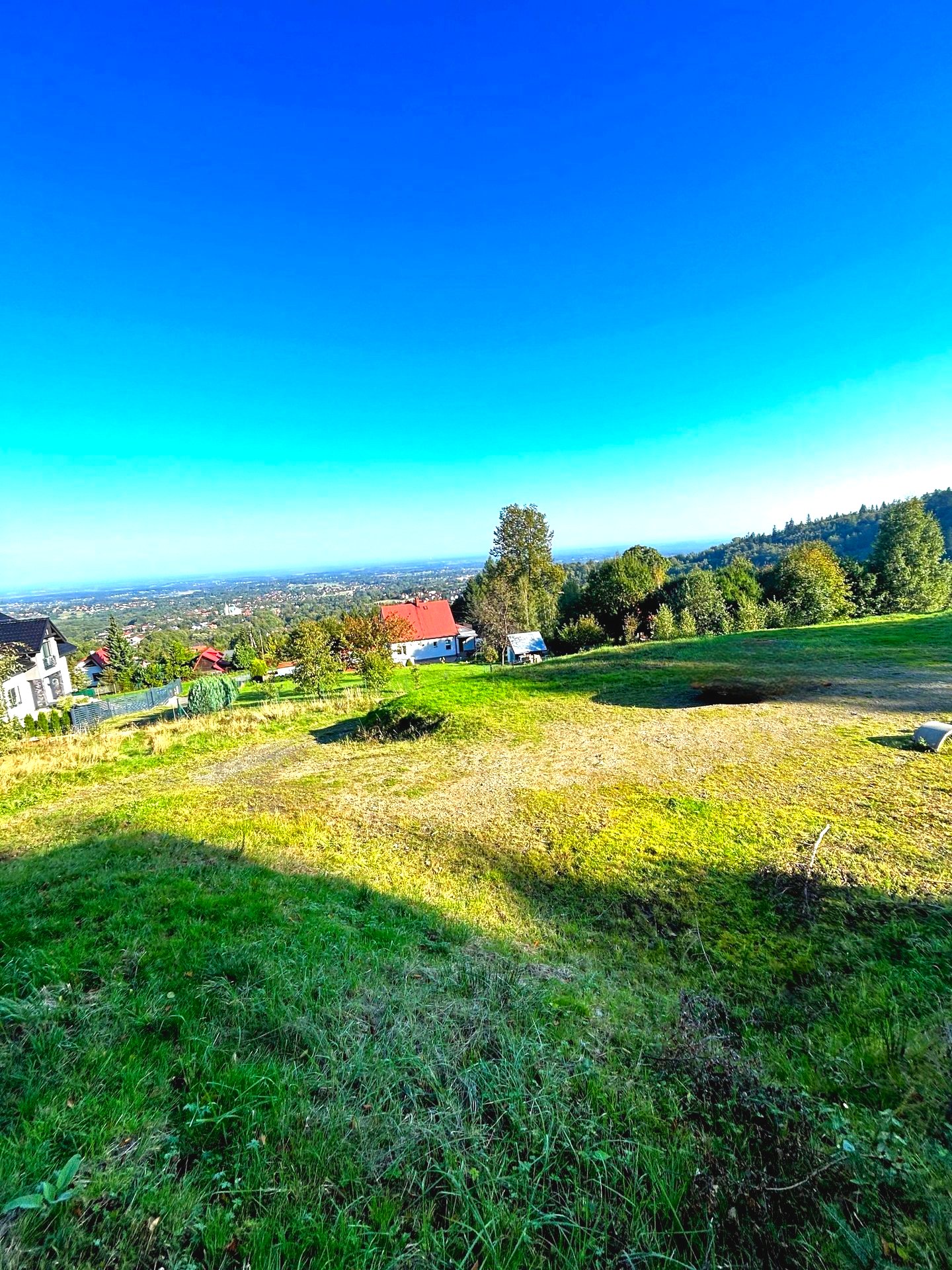Działki przy lesie. Bielsko Biała. Śląsk
